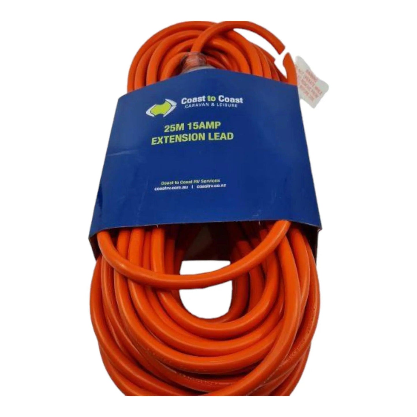 Heavy Duty Extension Lead - Led 25M 15amp 240v - Everything Caravans