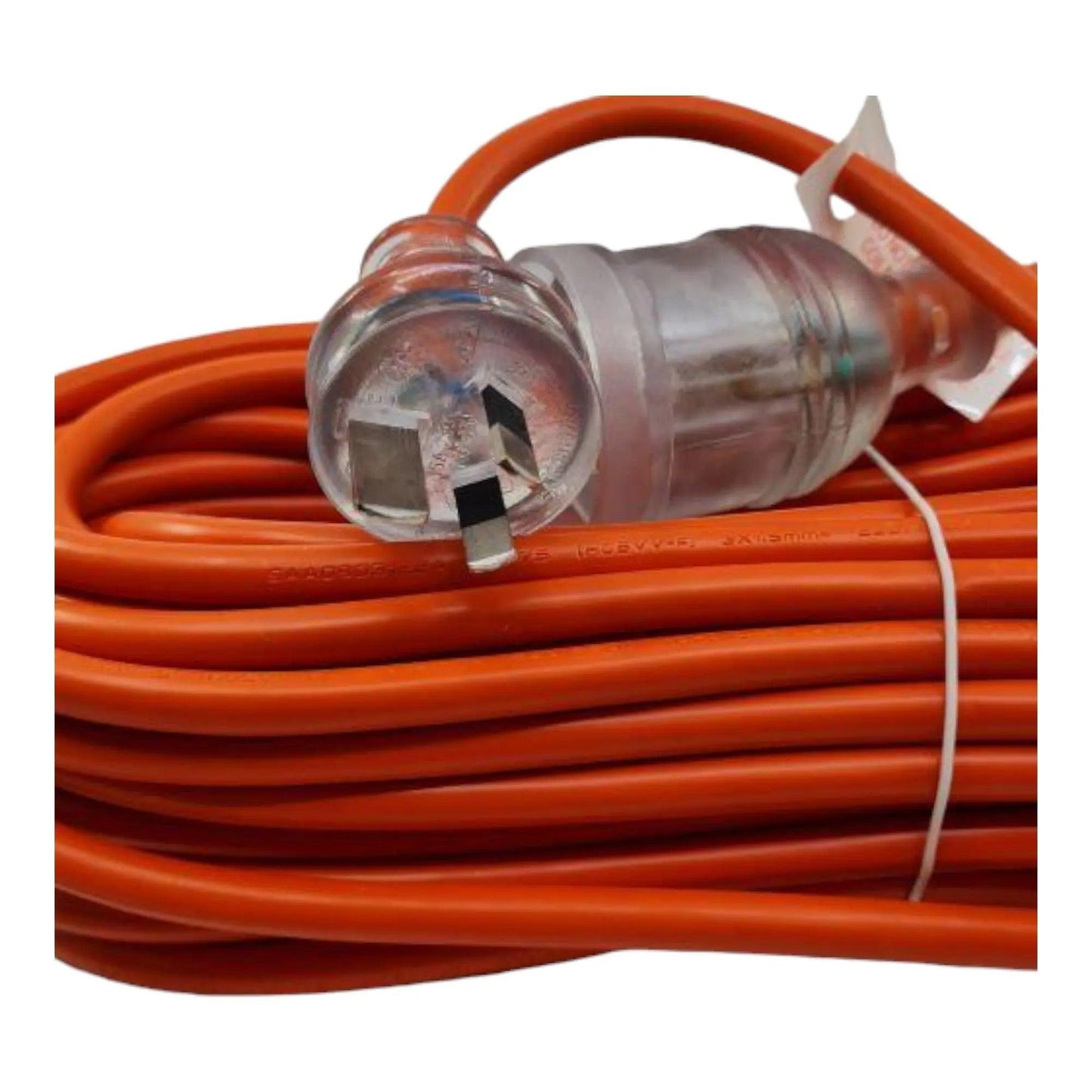 Heavy Duty Extension Lead - Led 25M 15amp 240v - Everything Caravans