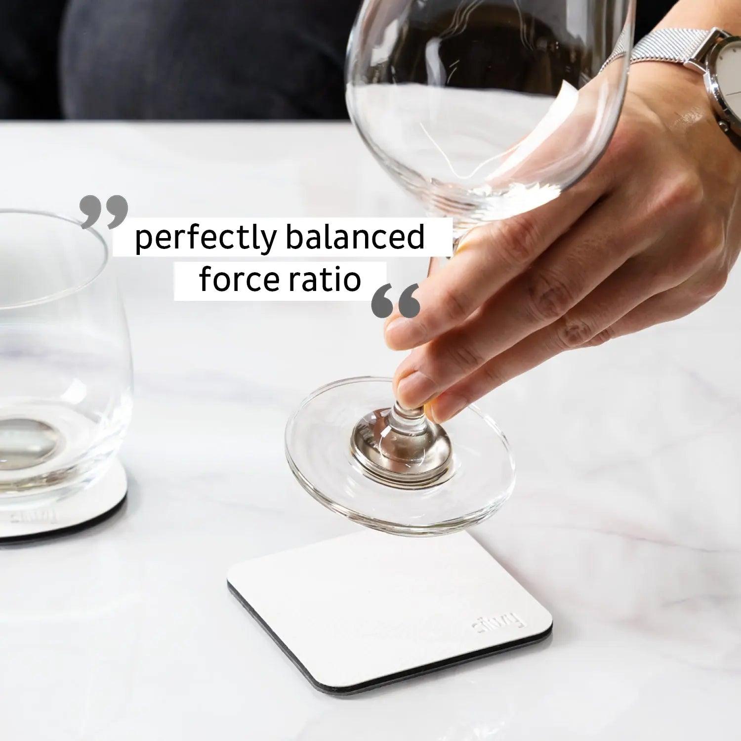 Metal-Nano-Gel-Pads (square) WHITE By Silwy - Everything Caravans