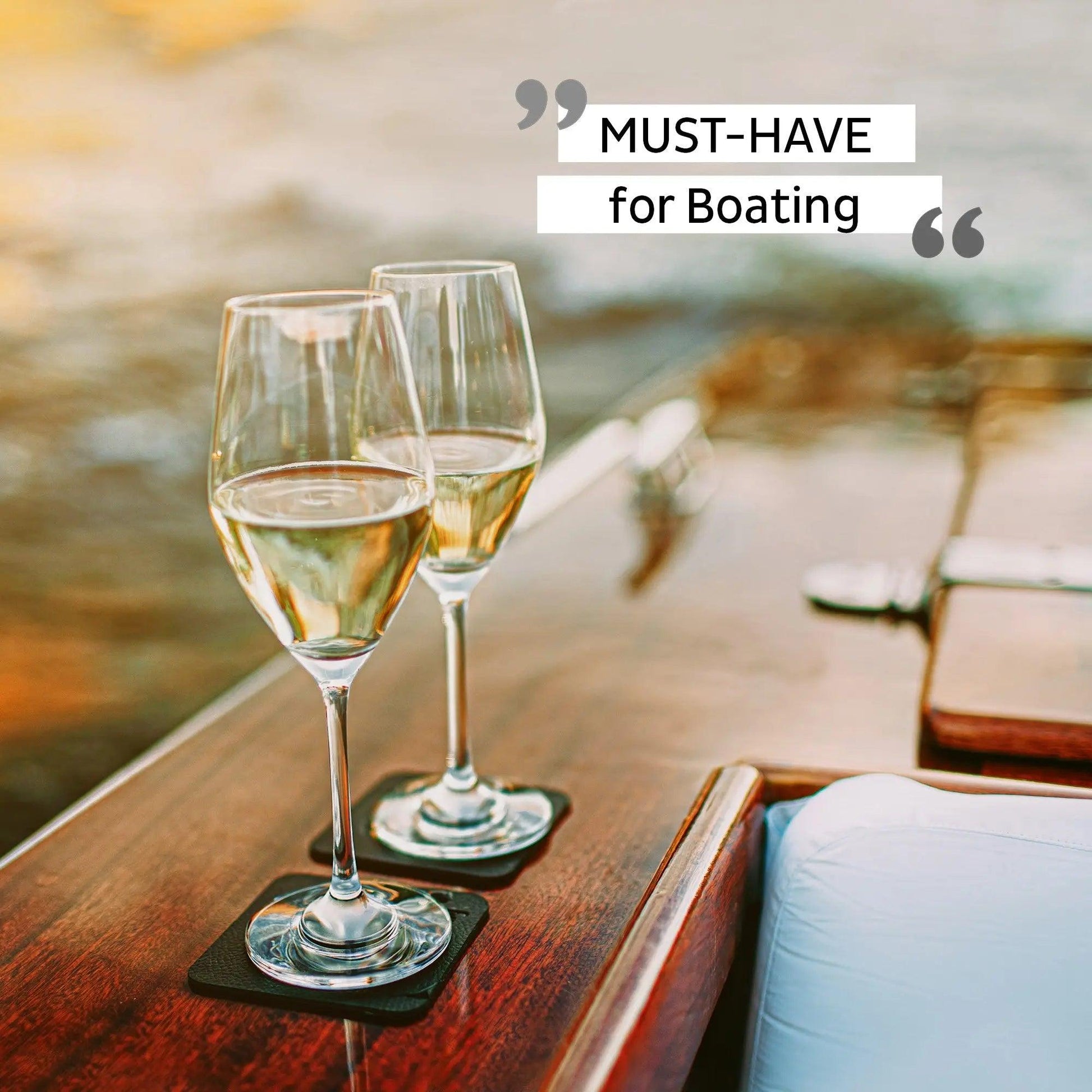 Crystal Magnetic CHAMPAGNE Glass by Silwy - Everything Caravans