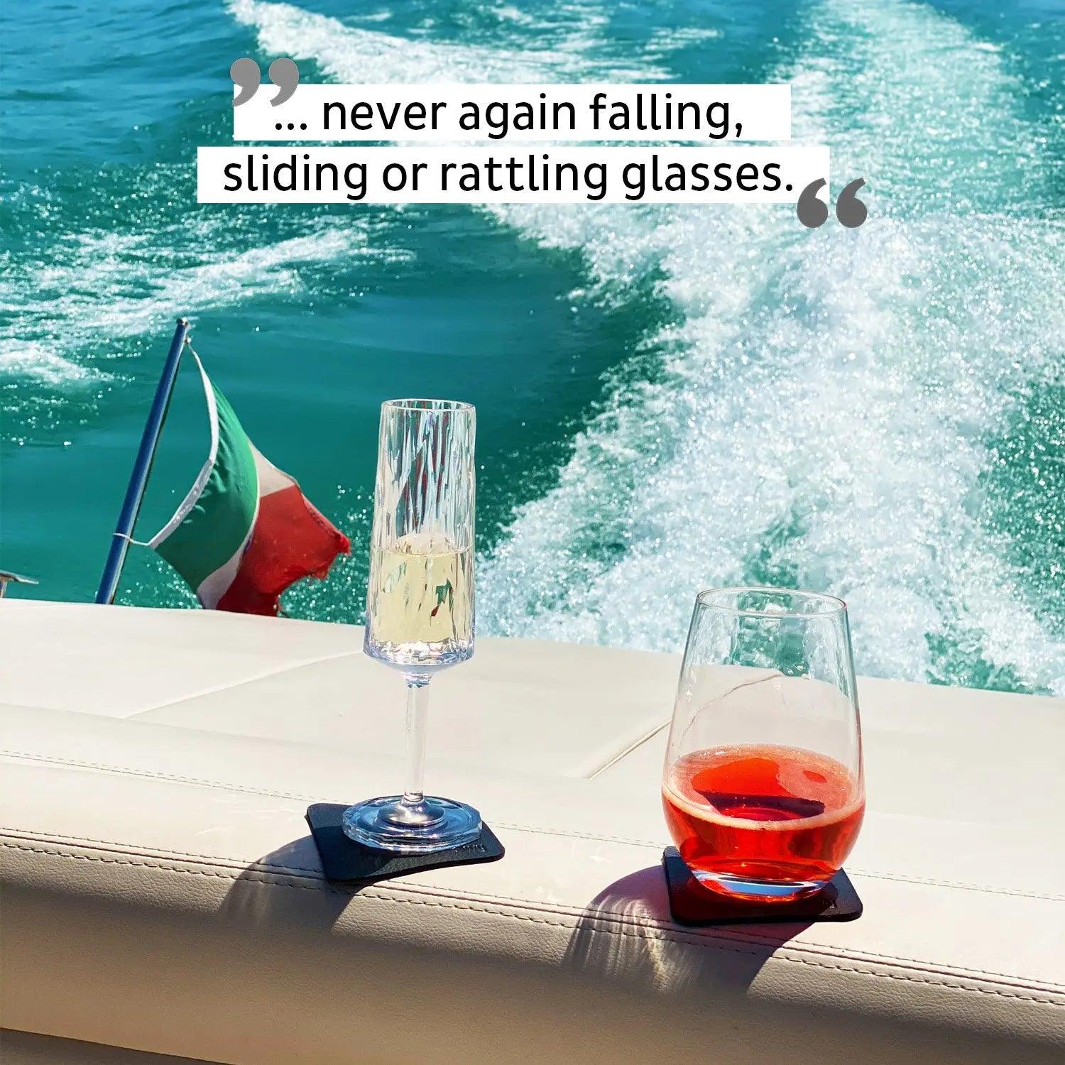 Crystal Magnetic LONGDRINK Glass by Silwy - Everything Caravans