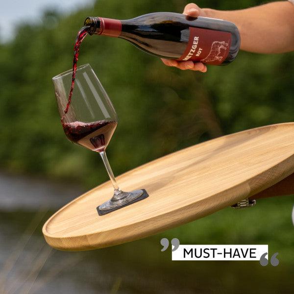 Crystal Magnetic WINE Glass BORDEAUX by Silwy - Everything Caravans