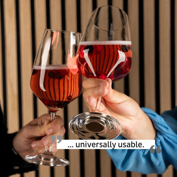 Crystal Magnetic WINE Glass BORDEAUX by Silwy - Everything Caravans