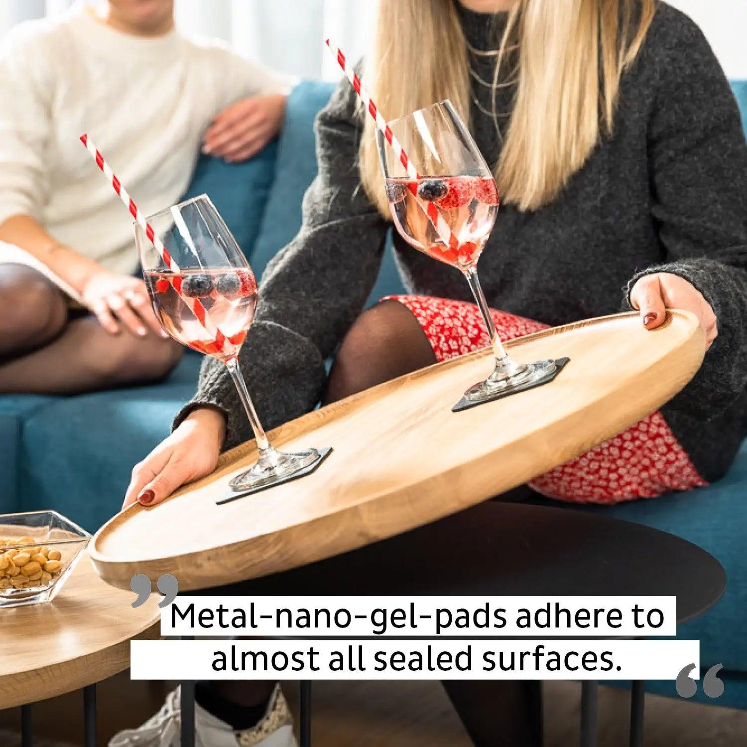 Crystal Magnetic WINE Glass by Silwy - Everything Caravans