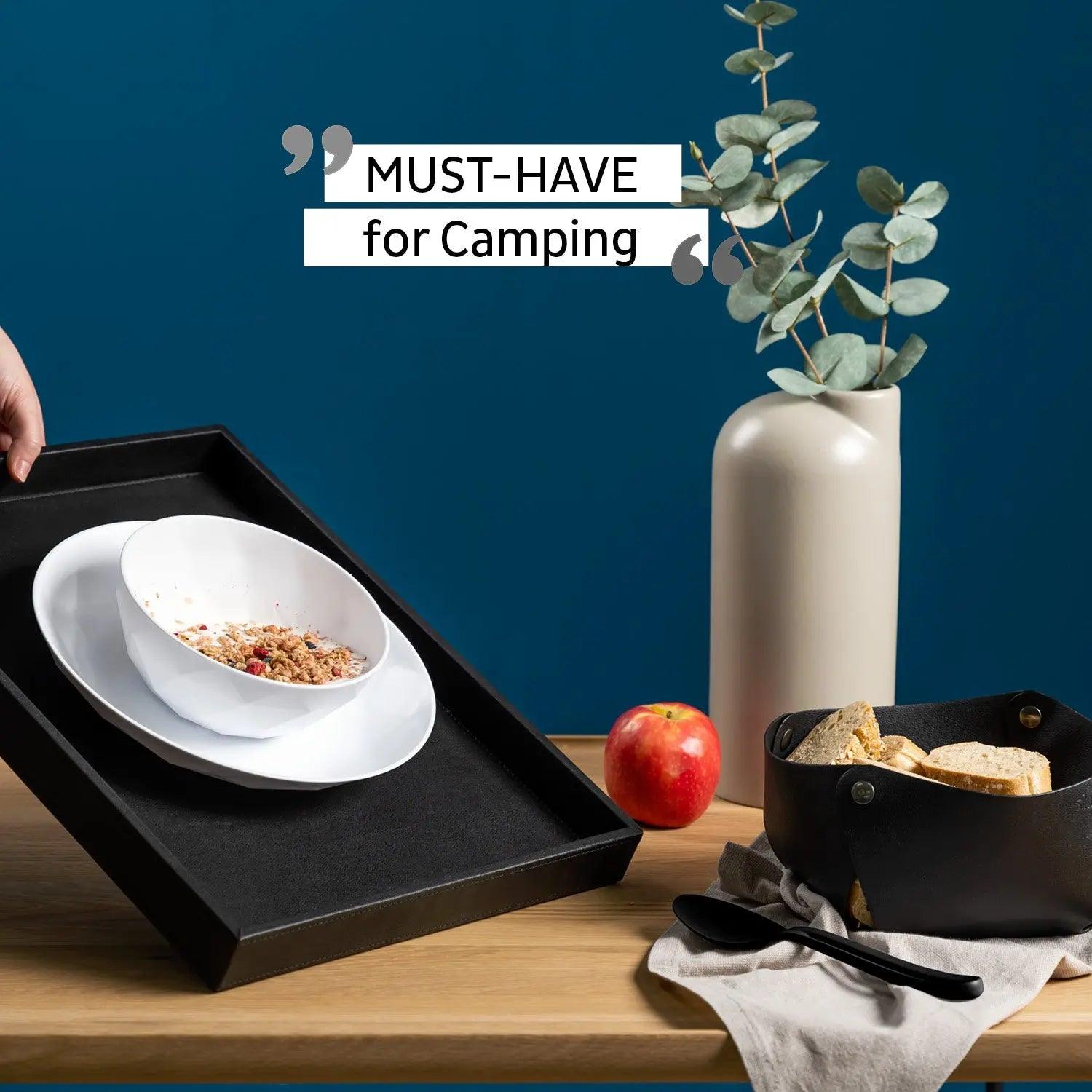 Cutlery Set TRICKY BLACK by Silwy - Everything Caravans