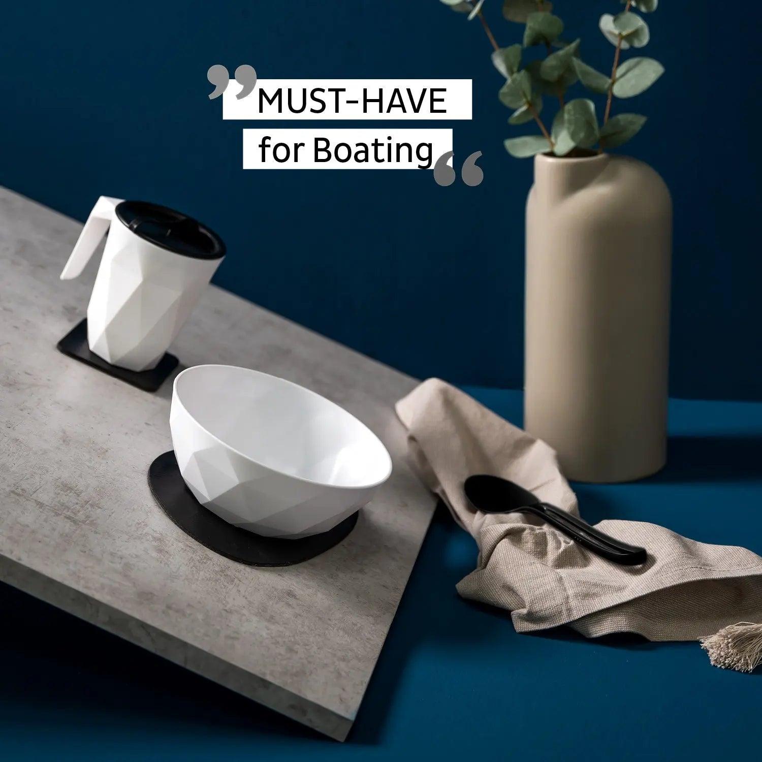 Cutlery Set TRICKY BLACK by Silwy - Everything Caravans