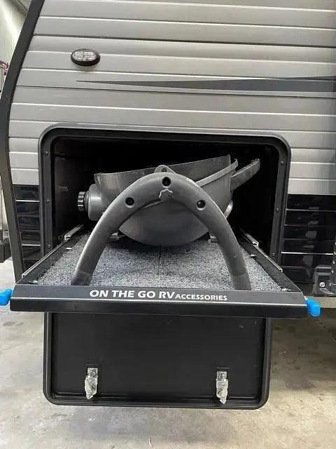 560mm wide Tunnel Boot Draw Slide x 1000mm Long - Everything Caravans