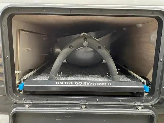 560mm wide Tunnel Boot Draw Slide x 1000mm Long - Everything Caravans