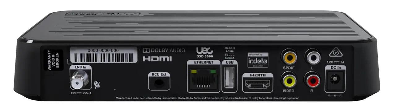 UEC DSD5000 Vast Satellite Receiver Twin Tuner - Autumn Sale - Everything Caravans