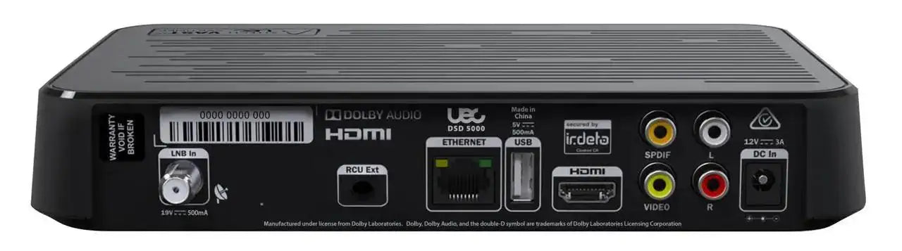 UEC DSD5000 Vast Satellite Receiver Twin Tuner - Autumn Sale - Everything Caravans