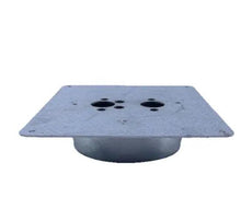 Diesel Heater Turret Style Galvanised Mounting Plate Standard fitting - Everything Caravans