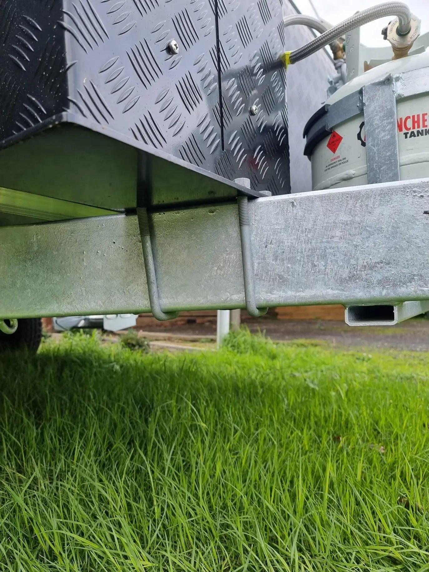 Diesel Tank Cover - Base Mount Left Hand Side - Everything Caravans