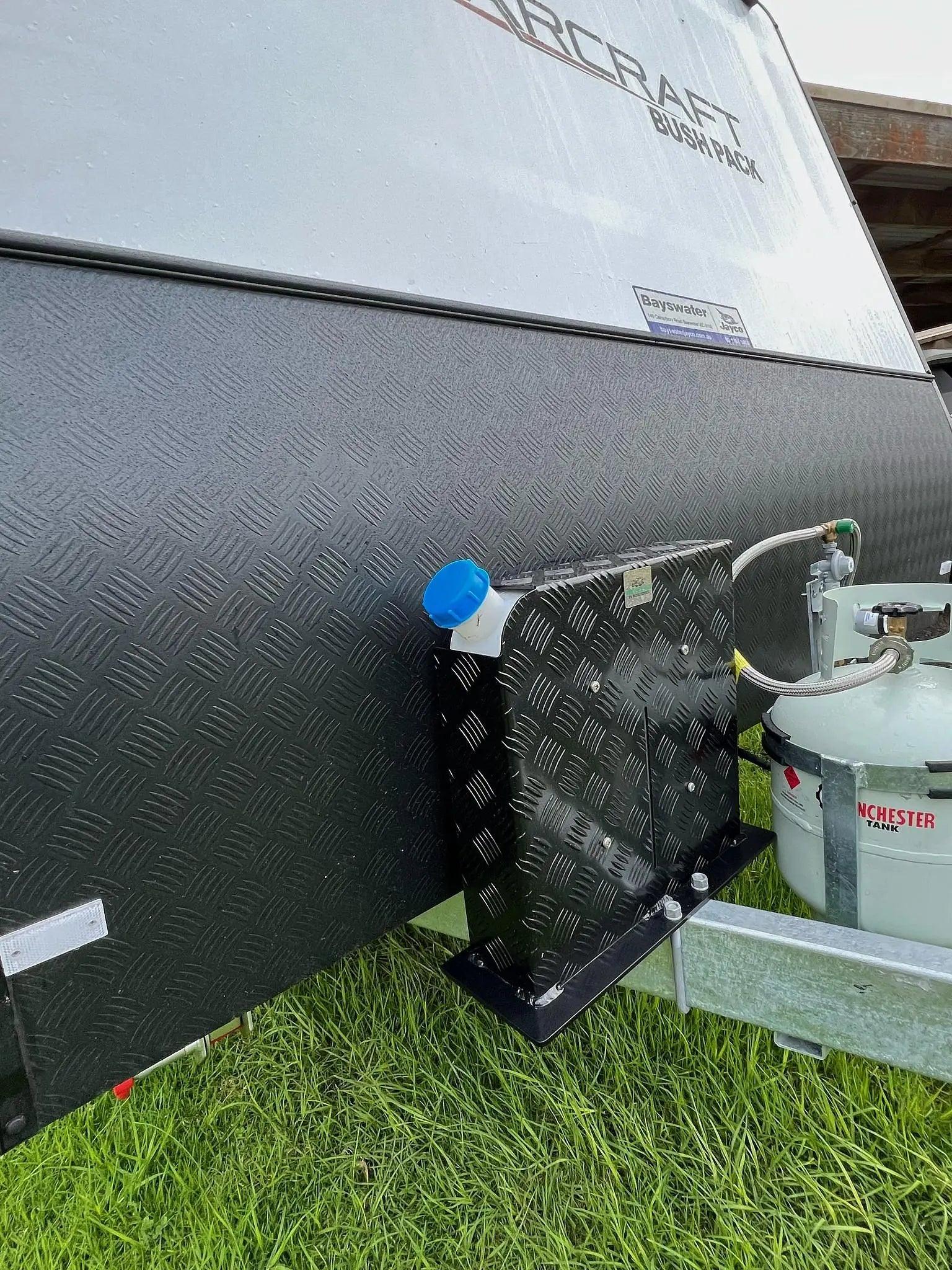 Diesel Tank Cover - Base Mount Left Hand Side - Everything Caravans