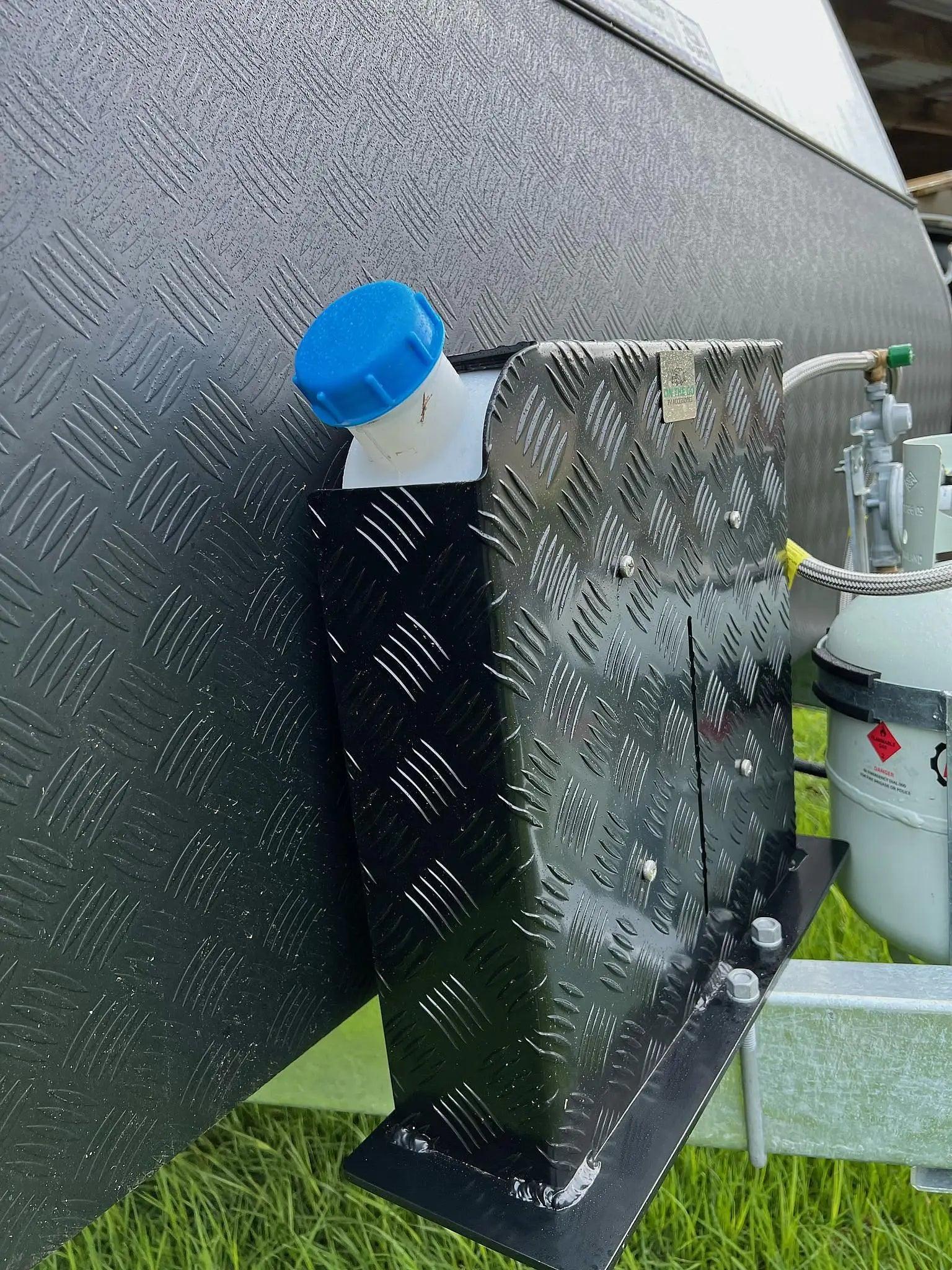 Diesel Tank Cover - Base Mount Left Hand Side - Everything Caravans