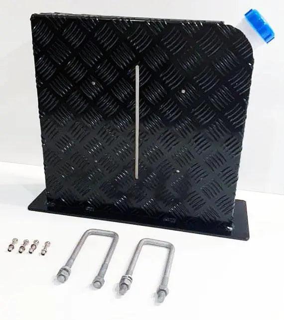 Diesel Tank Cover Black - Base Mount Right Hand Side - Everything Caravans
