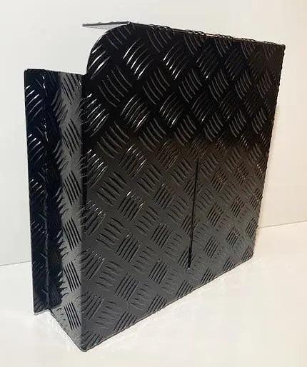 Diesel Tank Cover Black - Face Mount Left Hand Side - Everything Caravans