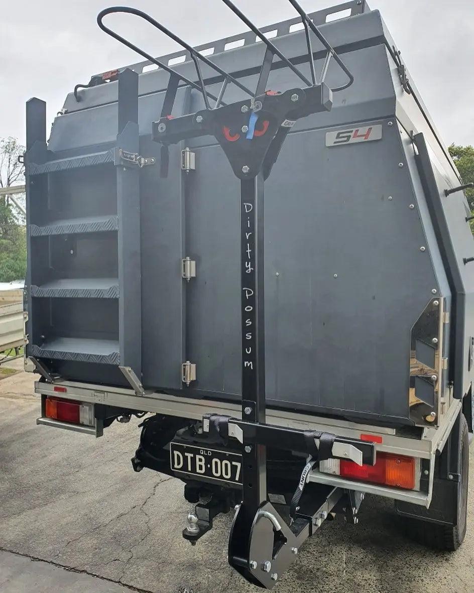 Dirty Possum Vertical Bike Racks E-Bike Holder - Everything Caravans