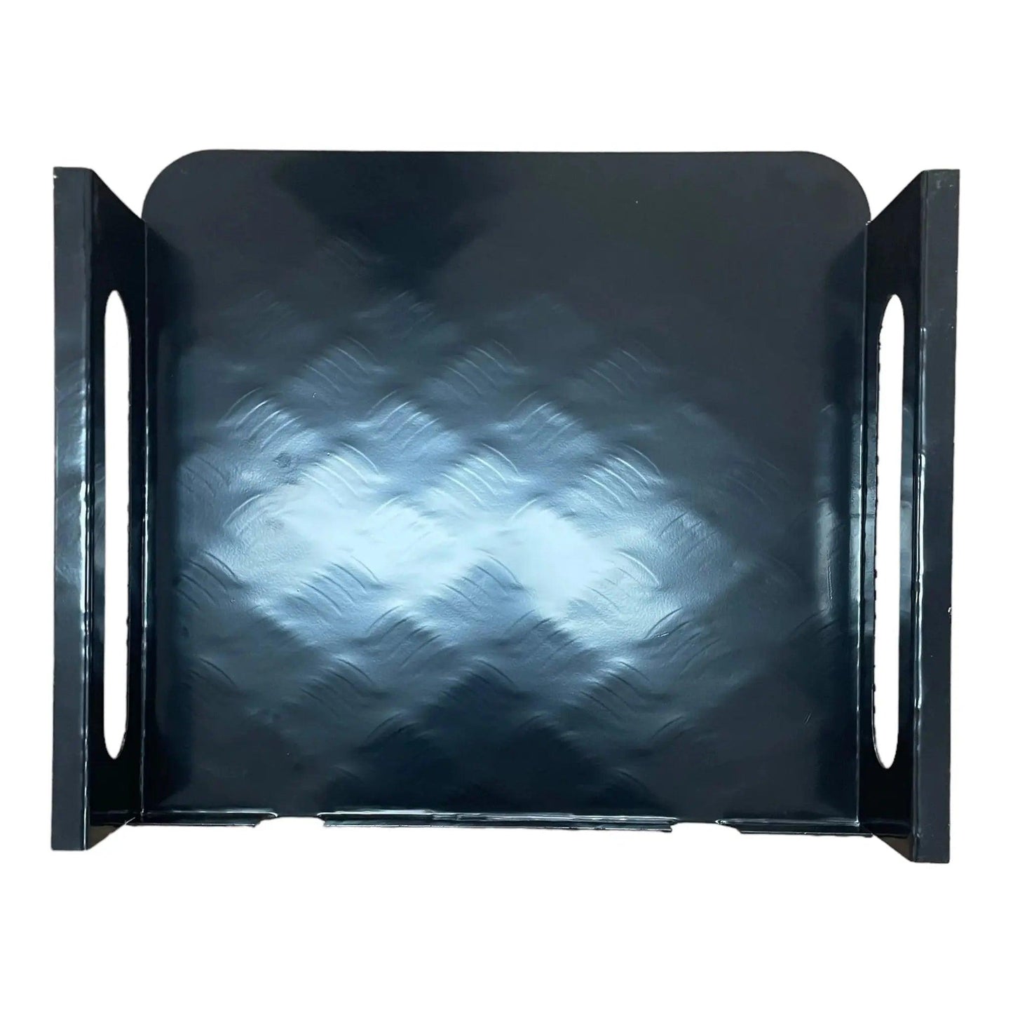 ECP Diesel Heater Tank Cover Black Alloy Checker Plate - Everything Caravans