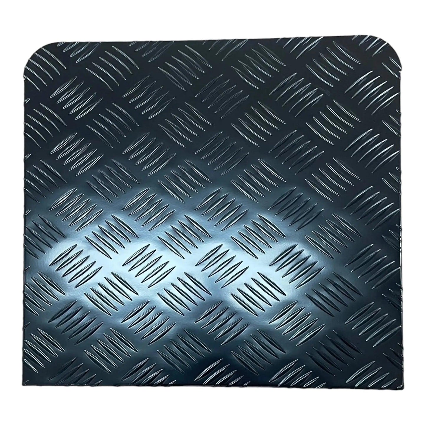 ECP Diesel Heater Tank Cover Black Alloy Checker Plate - Everything Caravans