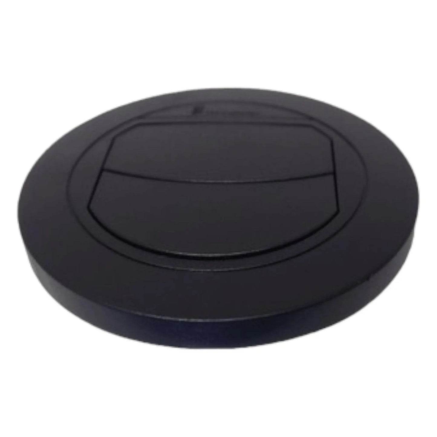 Eberspacher 60mm 65mm Vent Duct Plate Closable Black 221000010072 - Everything Caravans