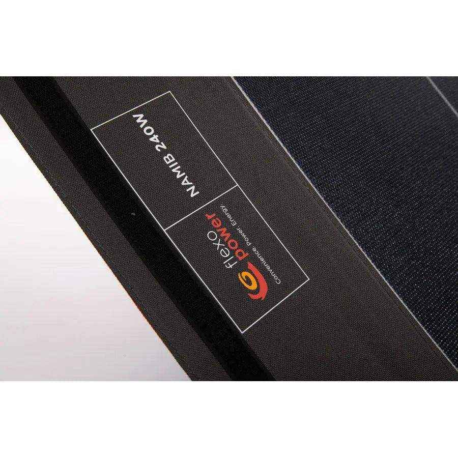 Flexopower Namib 240Watt Teflon Shingle Foldable Solar Panel - Everything Caravans