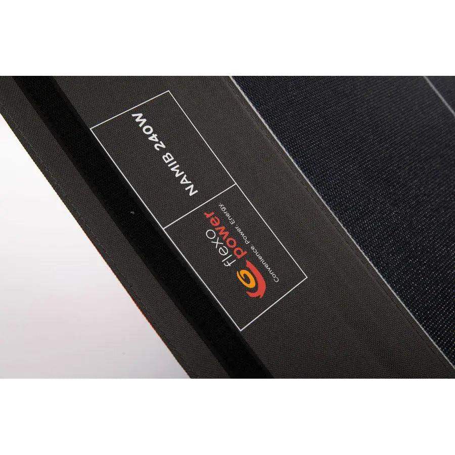 Flexopower Namib 240Watt Teflon Shingle Foldable Solar Panel - Everything Caravans