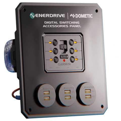 Garmin Digital Switching Panel W175mm x H180mm - Everything Caravans