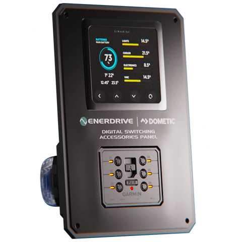 Garmin Digital Switching Panel W175mm x H240mm - Everything Caravans