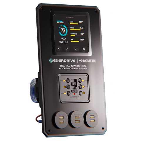 Garmin Digital Switching Panel W175mm x H280mm - Everything Caravans