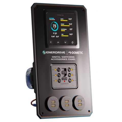 Garmin Digital Switching Panel W175mm x H280mm - Everything Caravans