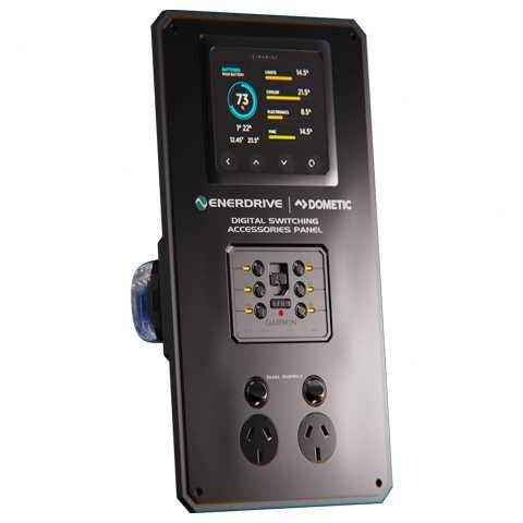 Garmin Digital Switching Panel W175mm x H315mm with Gpo - Everything Caravans