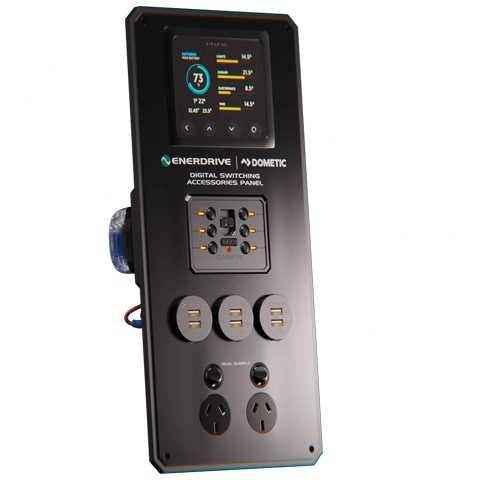 Garmin Digital Switching Panel W175mm x H365mm with Gpo - Everything Caravans