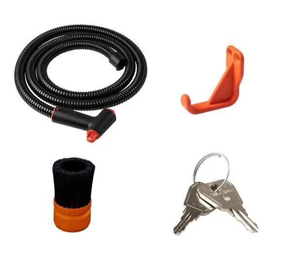 Gusto External Air Blown Cleaner Hose and Brush Black - Everything Caravans