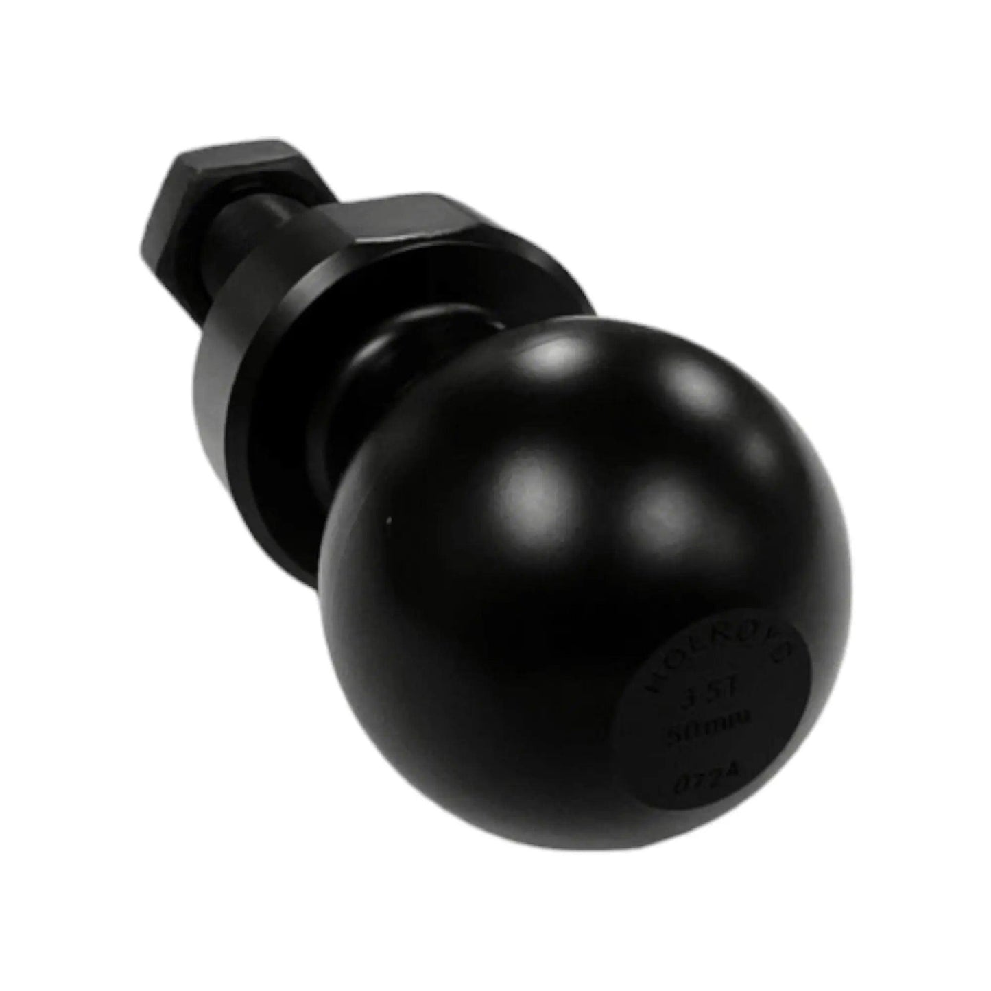 Holroyd BMPRO Tow Ball 50mm Matte Black - 3500kg - Everything Caravans