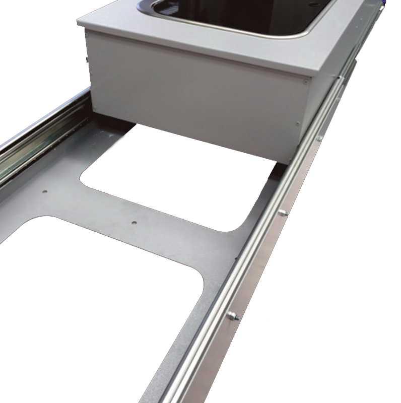 Kitchen Pro Sliding Combi Unit Cooktop and Sink - Everything Caravans