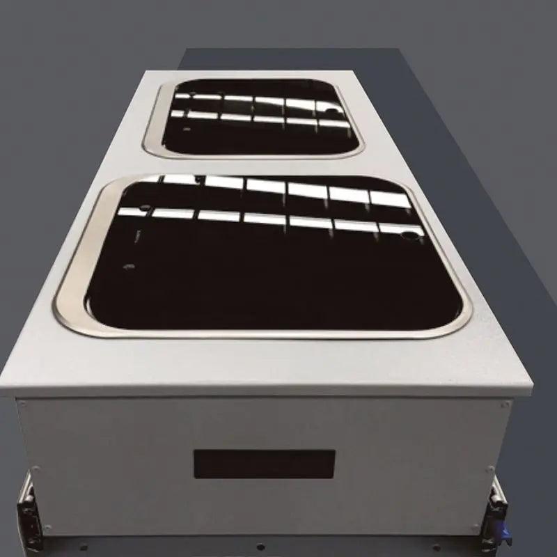 Kitchen Pro Sliding Combi Unit Cooktop and Sink - Everything Caravans