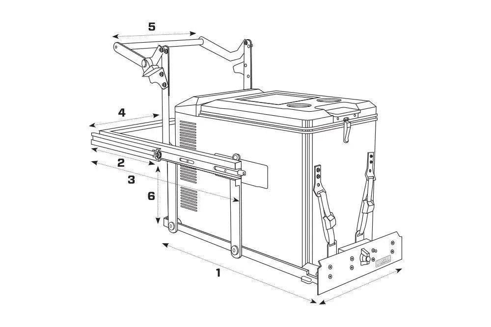 MSA 4X4 DS60 Drop Slide - Everything Caravans