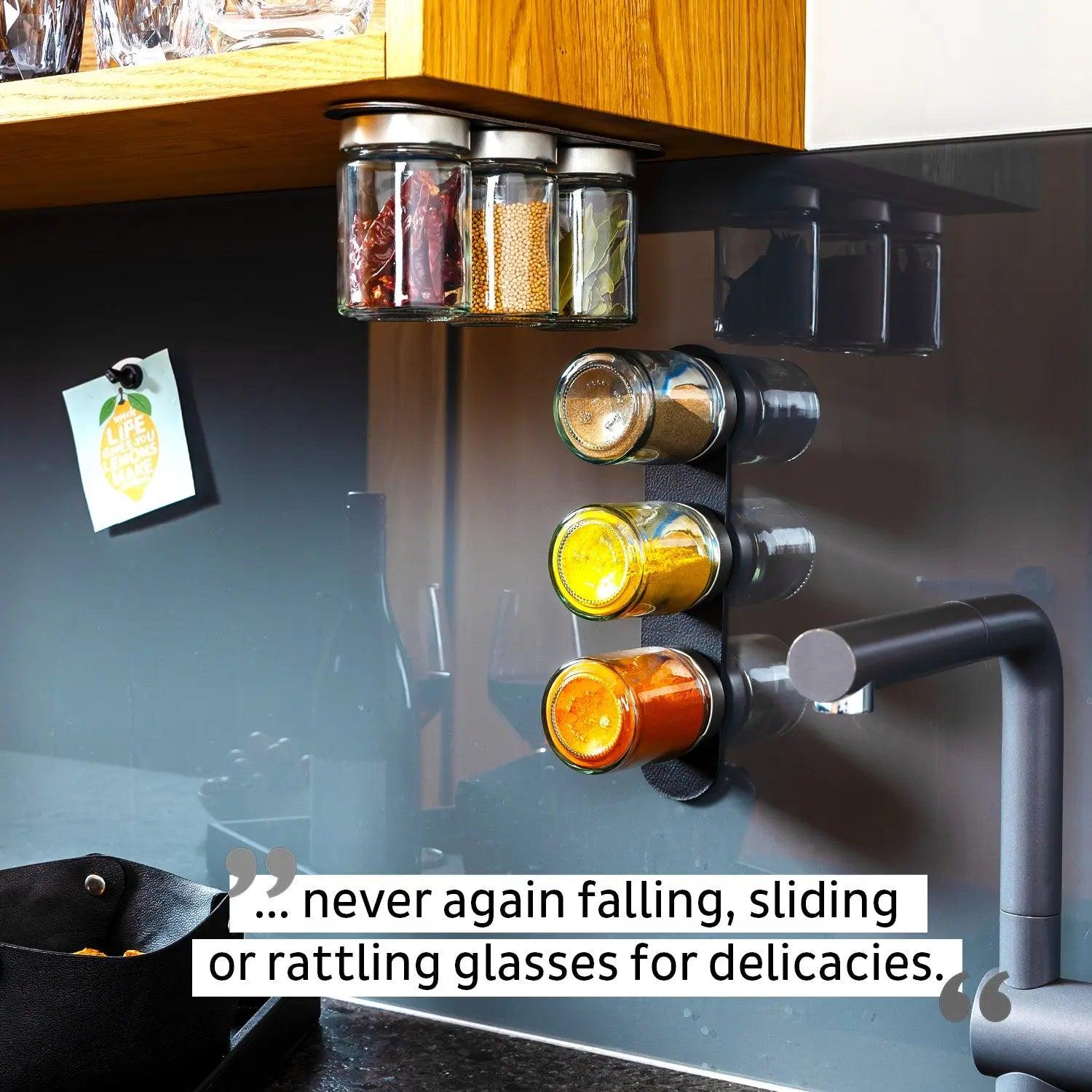 Magnetic Glass for Delicacies BLACK & CLASSY 192ml By Silwy - Everything Caravans