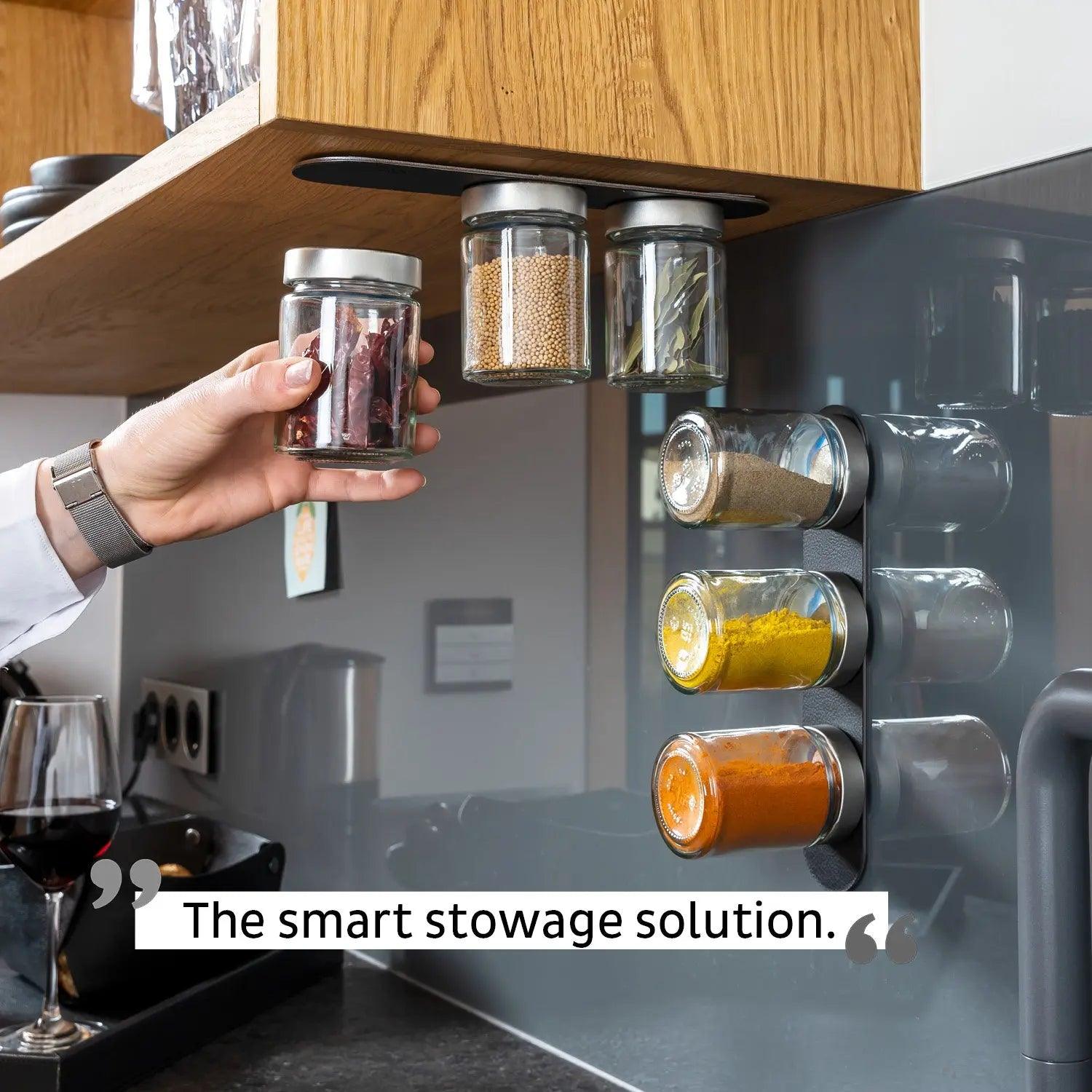 Magnetic Glass for Delicacies BLACK & CLASSY 192ml By Silwy - Everything Caravans