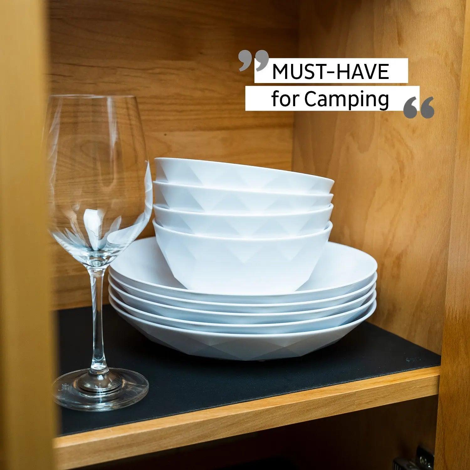 Metal-Nano-Gel-Mat BLACK for Magnetic Glasses By Silwy - Everything Caravans