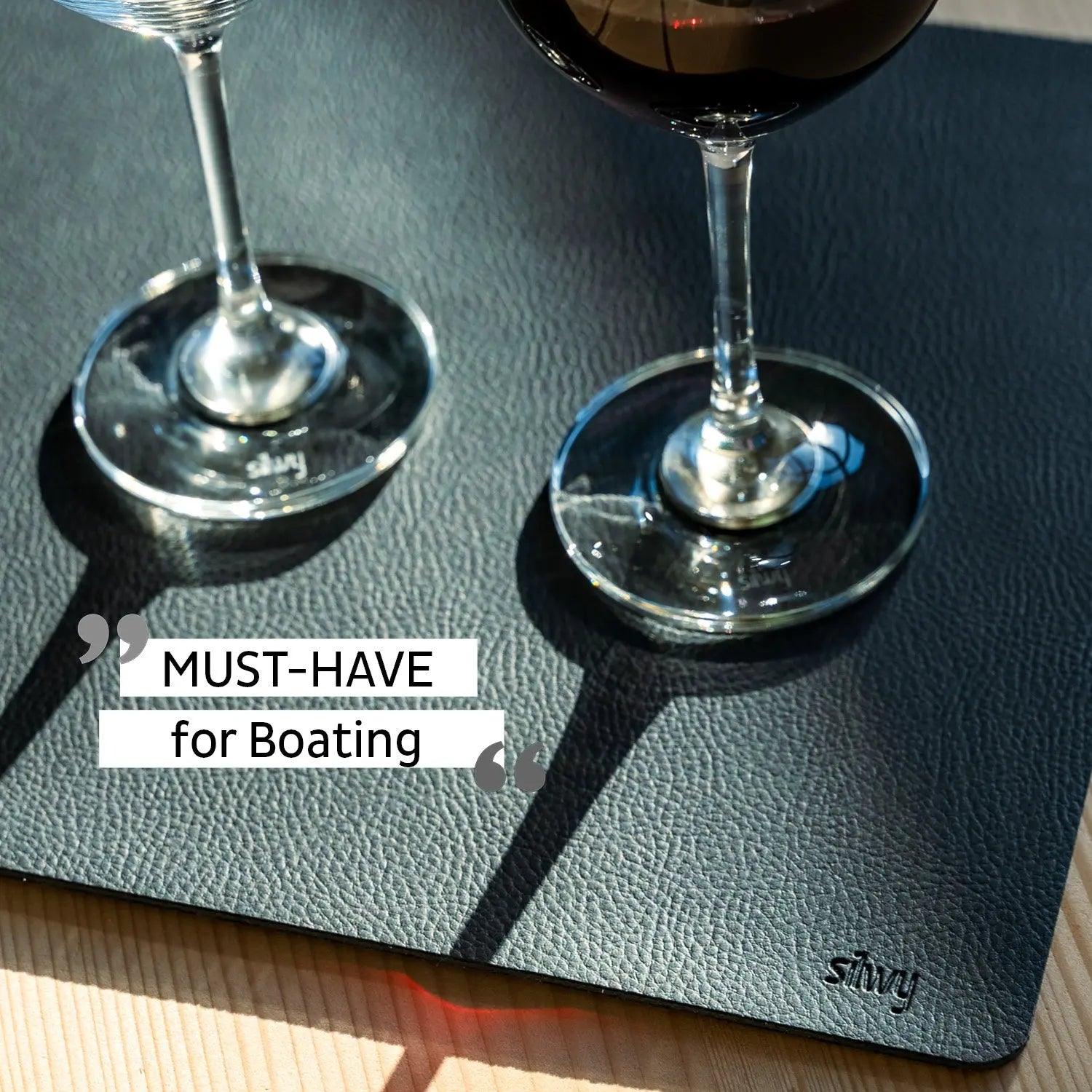 Metal-Nano-Gel-Mat BLACK for Magnetic Glasses By Silwy - Everything Caravans