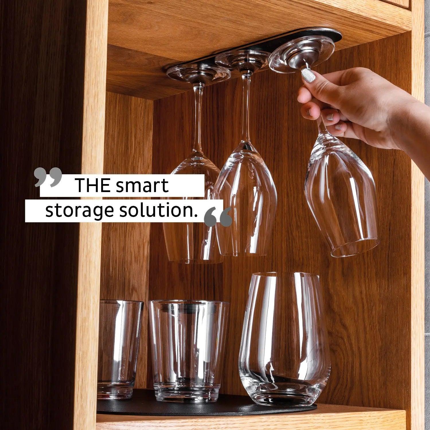 Metal Nano Gel Placemat LARGE BLACK By Silwy - Everything Caravans