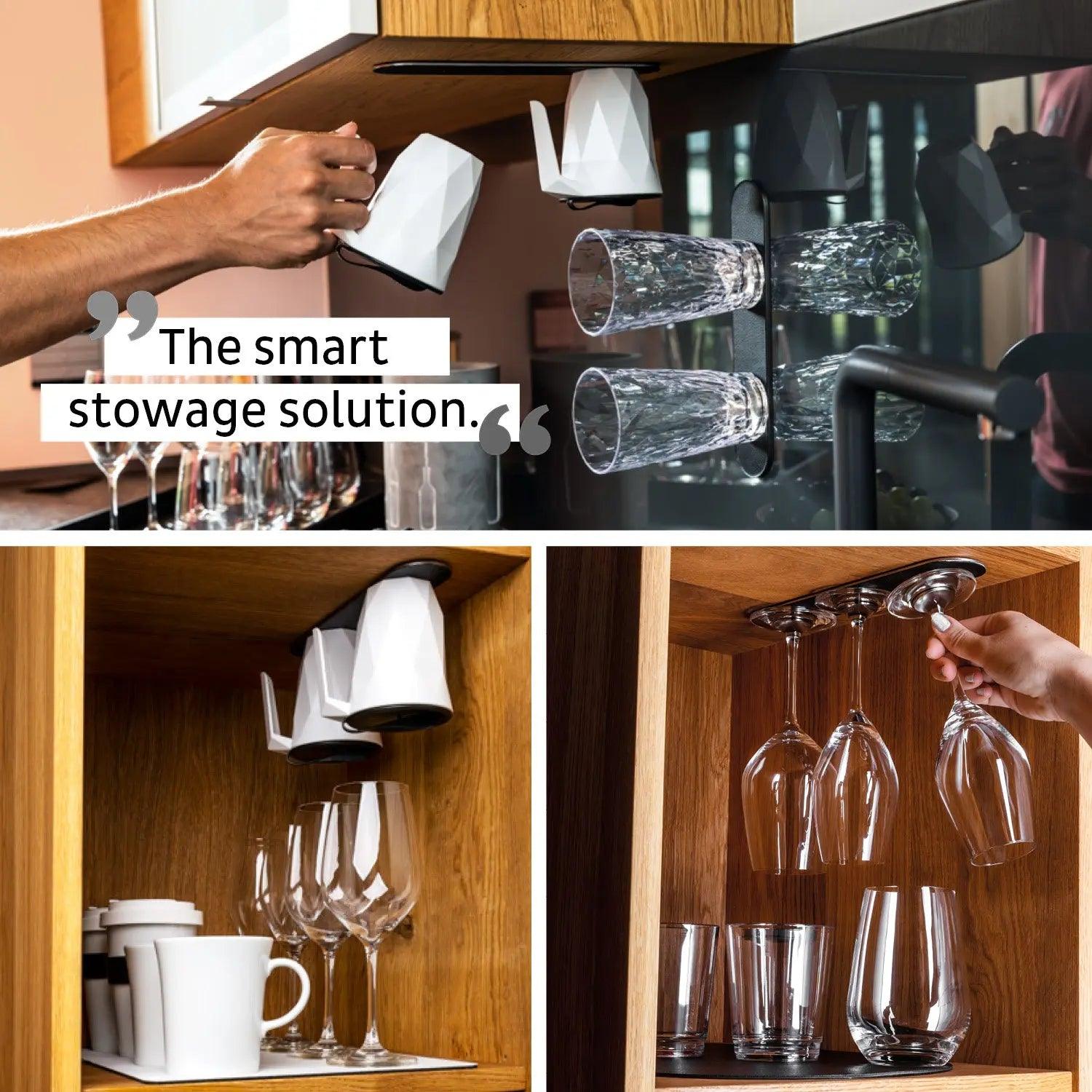 Metal Strip 25 cm BLACK for Magnetic Glasses By Silwy - Everything Caravans