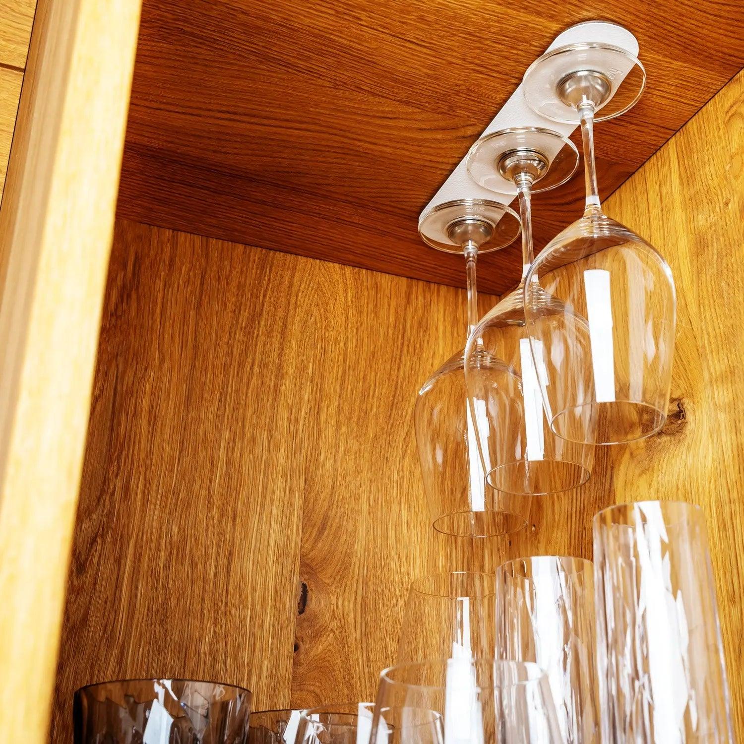 Metal Strip 25 cm WHITE for Magnetic Glasses By Silwy - Everything Caravans