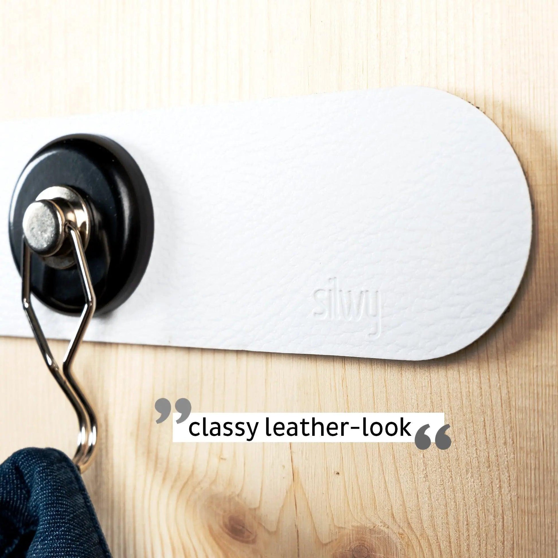 Metal Strip 25 cm WHITE for Magnetic Glasses By Silwy - Everything Caravans