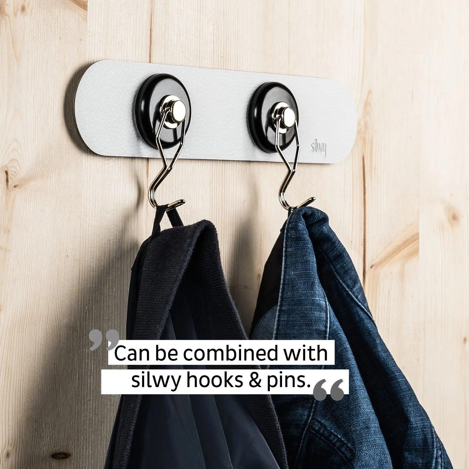 Metal Strip 25 cm WHITE for Magnetic Glasses By Silwy - Everything Caravans