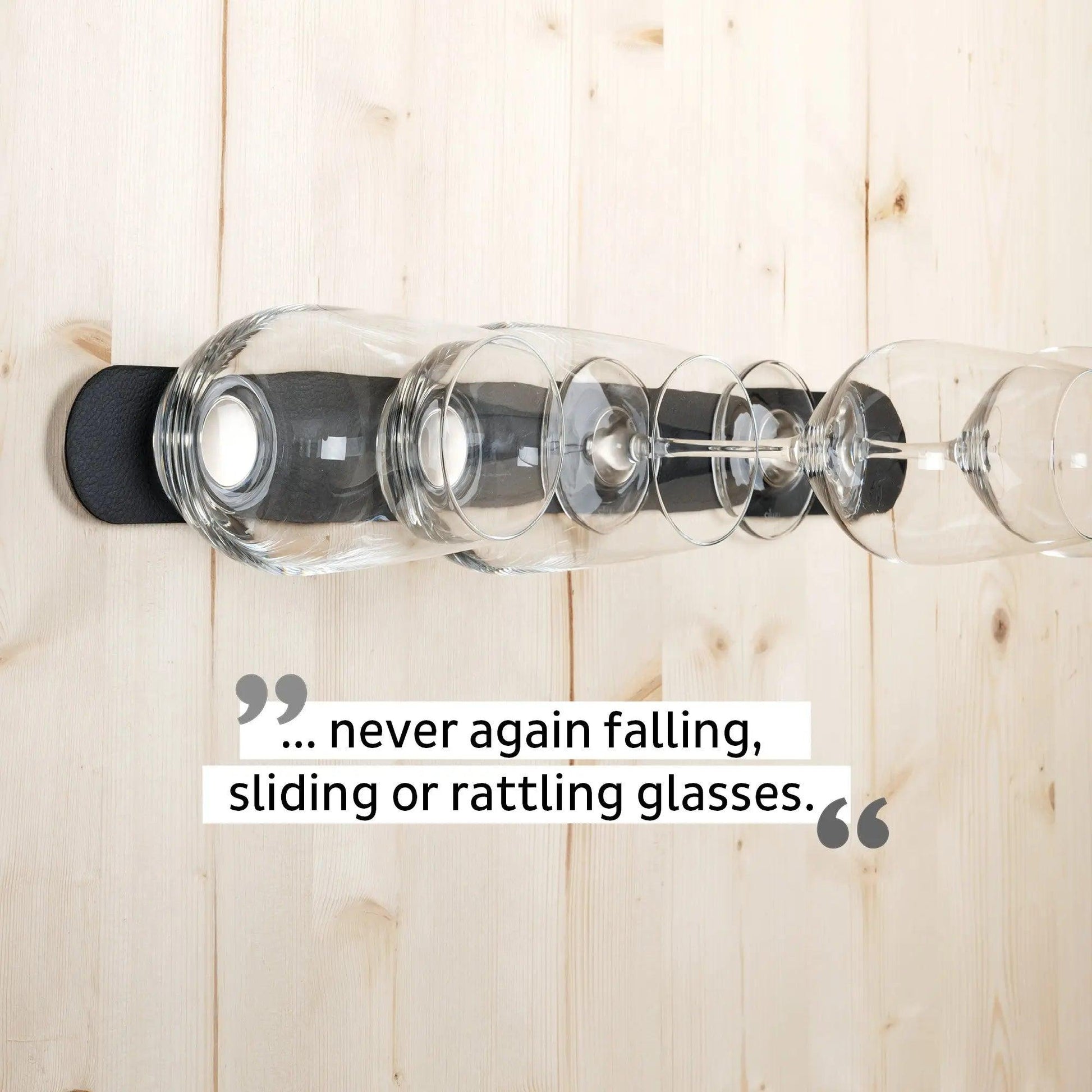 Metal Strip 50 cm BLACK for Magnetic Glasses By Silwy - Everything Caravans