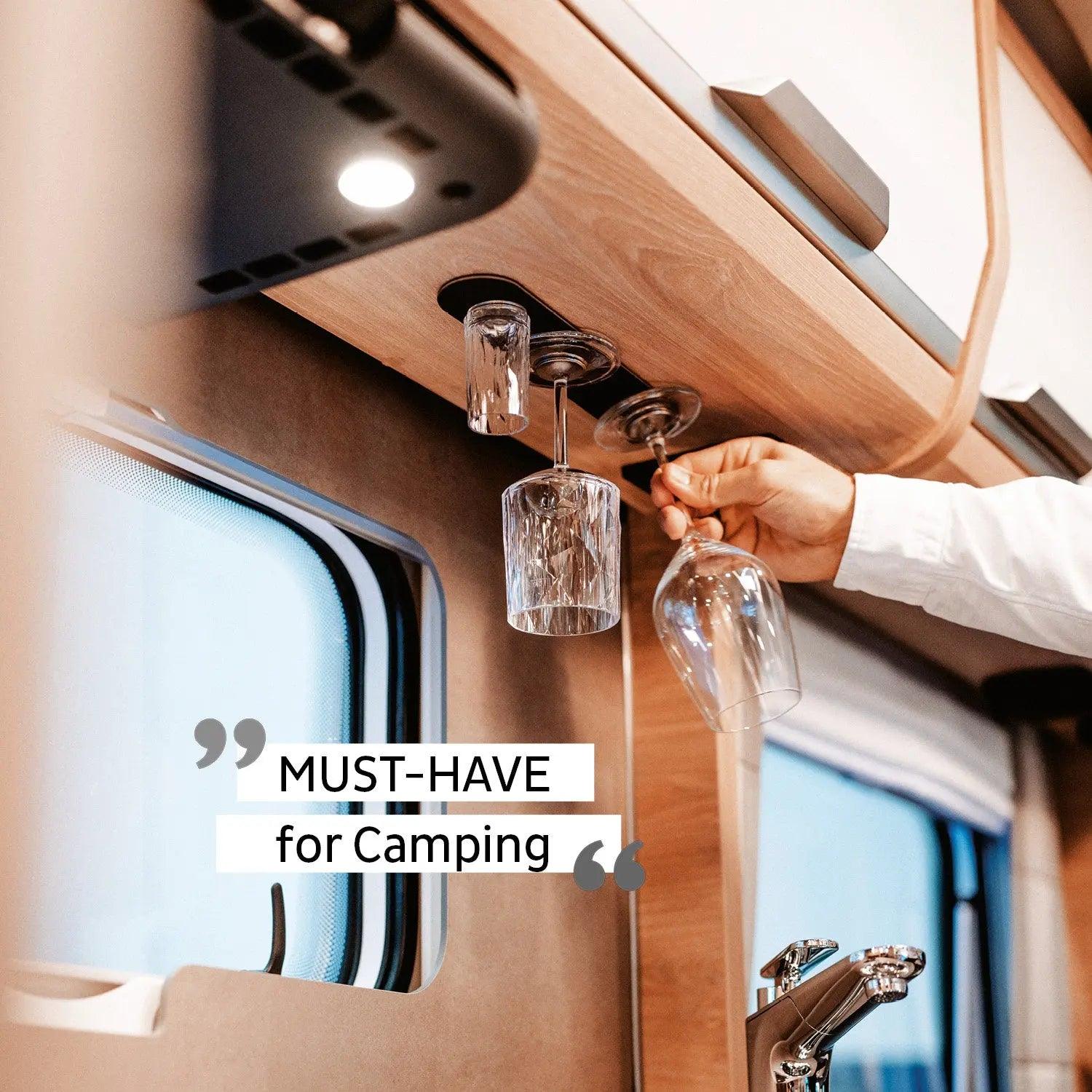 Metal Strip 50 cm BLACK for Magnetic Glasses By Silwy - Everything Caravans