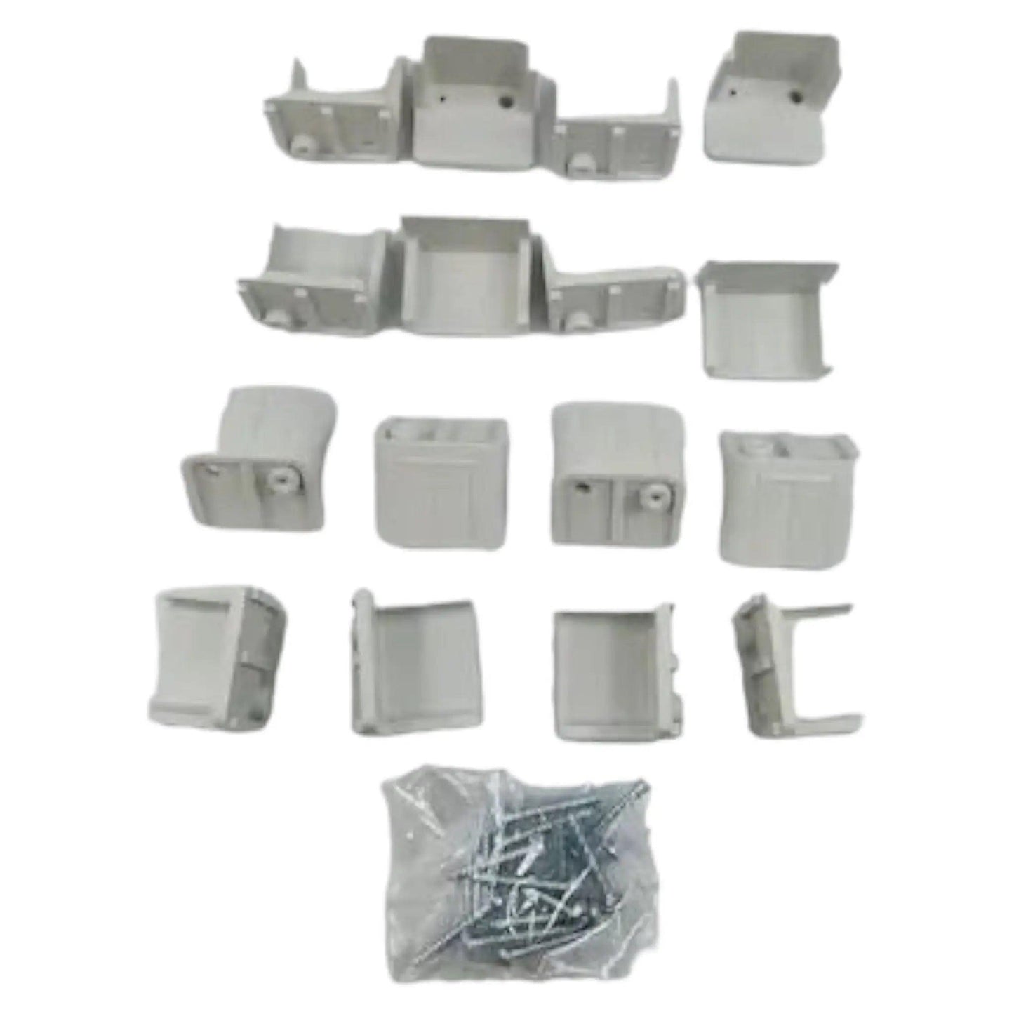 Mounting Kit Grey Suits Heki 2 Roof Thickness 25-32mm Grey - Everything Caravans