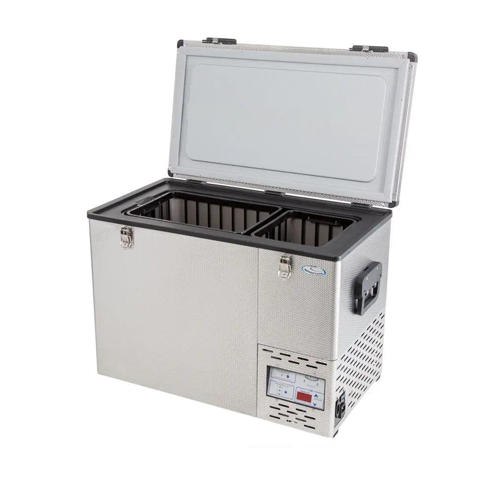 National Luna 55 Litre Legacy Stainless Steel Fridge Freezer - Single Zone - Everything Caravans